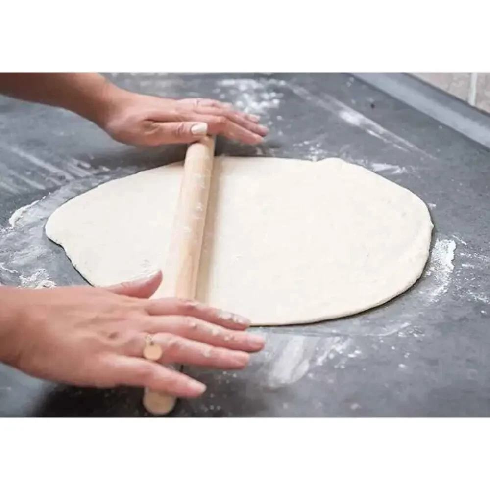 1887 14 x 26 Adjustable Pizza Paddle With Roller Handle 3 sizes Safer long New